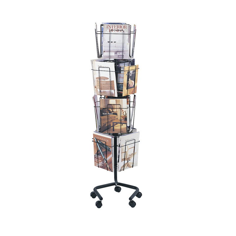Safco Products Rotating Magazine Rack Wayfair